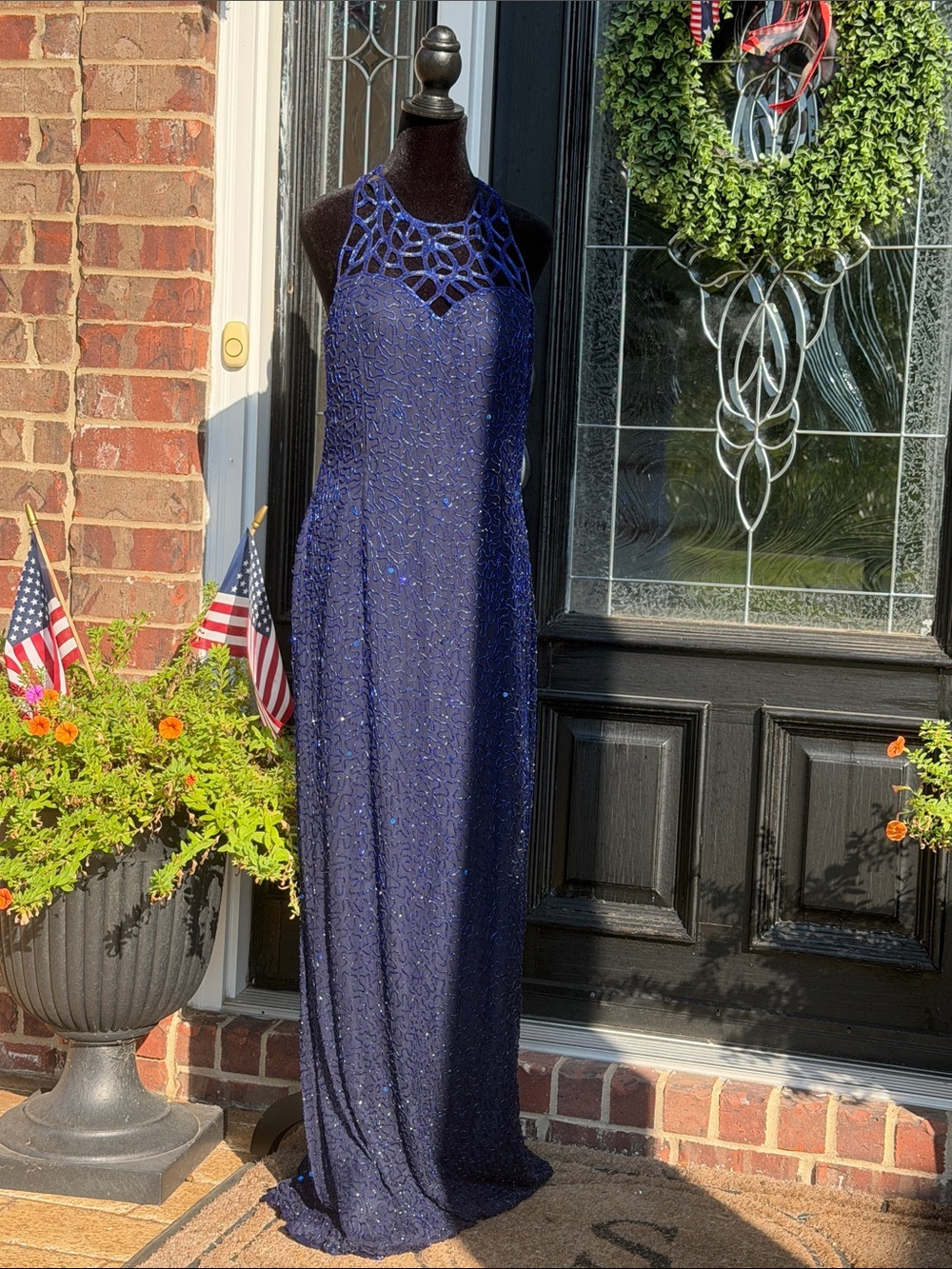 Scala Beaded Gown 💙
